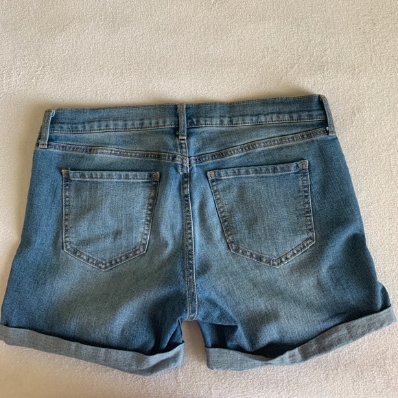 Fitted Denim Shorts, Old Navy - Picture 3 of 4